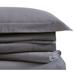 Classic Cotton Sheet Set by Brooklyn Loom in Grey (Size TWIN)