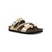 Women's White Mountain Hazy Sandals by White Mountain in Antique Gold Leather (Size 8 M)