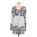 Lily by Firmiana Casual Dress: Gray Dresses - Women's Size Large