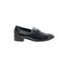 Will's Vegan Shoes Flats: Loafers Chunky Heel Casual Black Solid Shoes - Women's Size 42 - Almond Toe