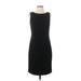 Garfield & Marks Casual Dress - Bodycon: Black Solid Dresses - Women's Size 4