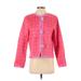 Patty Kim NewYork Blazer Jacket: Short Pink Jackets & Outerwear - Women's Size Small