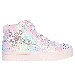 Skechers Girl's Twinkle Toes: Twi-Lites 2.0 - Star Zips Sneaker | Size 3.0 | Pink | Synthetic/Textile