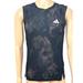 Adidas Shirts | Adidas Men’s Black T-Shirt Sleeveless Melbourne Mesh Tennis Tank Top Xs Overlay | Color: Black | Size: Xs