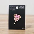 Disney Accessories | Loungefly Disney Minnie Mouse Pink Lollipop Enamel Pin | Color: Gold/Pink | Size: Os