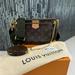 Louis Vuitton Bags | Louis Vuitton Multi Pochette Accessoires Crossbody Medium Khaki Canvas | Color: Brown/Green | Size: Os