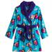 Disney Pajamas | Girls Robe Bath Winter Disney Descendants Blue Fleece Long Sleeve- 6, 8, 10, 12 | Color: Blue | Size: Various