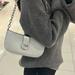 Michael Kors Bags | Michael Kors Carmen Small Metallic Shoulder Bag Silver | Color: Silver | Size: Os