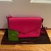 Kate Spade Bags | Hot Pink Kate Spade Cedar Street Leather Envelope Crossbody | Color: Pink | Size: Measures: 9" X 5" X 1.5"