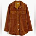 Madewell Jackets & Coats | Corduroy Yorkway Shirt-Jacket Xs | Color: Brown | Size: Xs