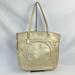 Coach Bags | Coach Laura Gold Leather Metallic Tote | Color: Gold | Size: Os