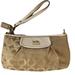 Coach Bags | Coach Madison Pleated Signature Mini Bag | Color: Cream/Tan | Size: Os