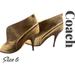 Coach Shoes | Coach Open Toe Dark Olive Green Suede Ankle Boot /High Heel | Color: Green | Size: 6