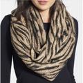 Michael Kors Accessories | Michael By Michael Kors Leopard Animal Print Circle Infinity Scarf Brown Soft | Color: Brown | Size: Os