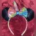 Disney Accessories | Mickey Mouse Ears With Unicorn Horn | Color: Pink | Size: Osg