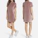 Madewell Dresses | Madewell Mock Neck Short Sleeve Mini Dress | Color: Pink | Size: M