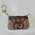 Gucci Accessories | Authentic Gucci Ophidia Jumbo Gg Canvas Key Case Key Pouch Coin Purse Brown | Color: Brown/Tan | Size: Os