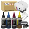 247.ink LC3219 Refill Starter Kit Compatible with Brother MFC-J5330 MFC-J5335 MFC-J5730 MFC-J5930 MFC-J6530 MFC-J6930 MFC-J6935 Printers (Single Use Chips) Set of 4