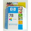 INK CARTRIDGE, C6578D, COLOUR, HP78; Cartridge Original Type Number:C6578D; Consumable Type:Original; Ink Colour:Cyan, Magenta, Yellow; Printer Brand: (pack of 1) HPC6578D