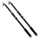 Fishing Rod Sea Fishing Rod Set Fishing Rod Throwing Rod Long-range Throwing Rod Sea Fishing Rod Ultra-light and Ultra-hard Combination Complete Set Fishing Combos (Color : Black, Size : 3.0m)