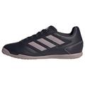adidas Men's Super Sala II Indoor Boots Sneaker, Aurora Black/Preloved Fig, 11.5 UK