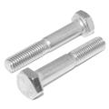Hexagon Screws M5X90 Pack of 50 Stainless Steel A2 / V2A Rust-Proof Hexagon Screws with Shaft DIN 931 / ISO 4014 Machine Screw