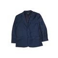 Rafael Blazer Jacket: Blue Solid Jackets & Outerwear - Kids Boy's Size 8