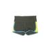 Gap Fit Athletic Shorts: Green Color Block Activewear - Women's Size X-Small
