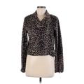 Fate Jacket: Short Brown Leopard Print Jackets & Outerwear - Women's Size Medium