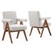 Lyra Fabric Dining Room Chair - Set of 2