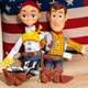 Figurines d'action Disney Toy Story 4 pour enfants Woody Buzz JesdsRex décoration d'anime