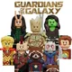Figurine Guardians of the Galaxy Star-Lord nights mini homme 8 pièces