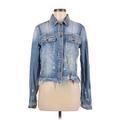 Hidden Label Denim Jacket: Short Blue Jackets & Outerwear - Women's Size Medium