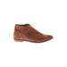 Free People Ankle Boots: Brown Solid Shoes - Women's Size 37 - Almond Toe