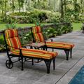 Sand & Stable™ 72" x 22" Outdoor Chaise Lounge Cushion w/ Ties and Loop Polyester | Wayfair CAA401F14D6040F19F0DD4D68B2C1122