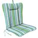 Breakwater Bay 21" x 38" Outdoor Chair Cushion w/ Ties & Loop Polyester | Wayfair E43CB2543E43430F9B9CED660FEA2ADB