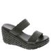 Blowfish Malibu Bermuda Raffia - Womens 9 Black Sandal Medium