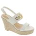 Tommy Hilfiger Kharie - Womens 10 White Sandal Medium