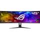 ASUS PG49WCD Wide Quad HD 49" Curved QD-OLED Gaming Monitor - Black, Black