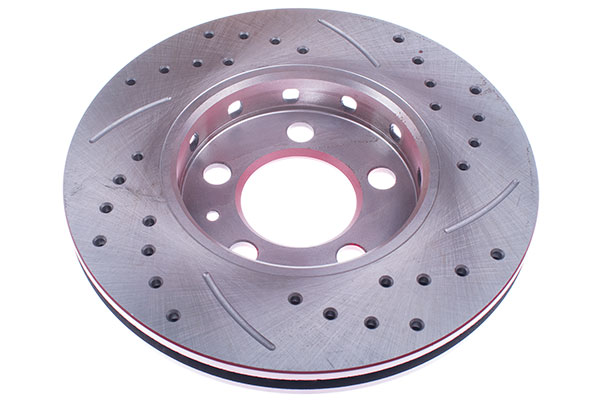 DENCKERMANN Bremsscheibe b130036s Gelocht 256mm 22mm für AUTO UNION VAG