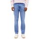 Straight-Jeans MUSTANG "Tramper Straight" Gr. 34, Länge 34, blau (medium middle 583) Herren Jeans Straight Fit