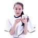 NUOLUX Stylish Hairdressing Capes Pratical Hairdressing Salon Apron Useful Hairdressing Cape Haircutting Cloak (White)