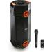 Open Box Pyle Portable Bluetooth PA Speaker 300W Dual 6.5â€� PPHP2694B - BLACK/ORANGE