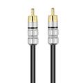 HIFI 5.1 Audio Cable OFC Coaxial Digital RCA Male To RCA Male Stereo Audio Cable for TV Amplifier Speaker Soundbar black <=0.5m