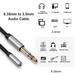 Headphone Player PC Extender Aux Cable 6.35mm Male to 3.5mm Female Professional Instrument Cable Guitar Part Jack Stereo Adapter 3m