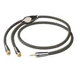 HiFi 3.5mm to 2RCA Audio Cable Stereo 3.5 Jack to 2RCA Male AUX Cable for MP3 Phone Amplifiers Mixer Upgrade 3.5 to 2rca 5m