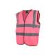 Scan UC801-P Hi-Vis Waistcoat Pink - L (44In)