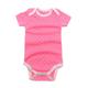 Slowmoose Baby Underwear, Newborn Clothing Infant Short Sleeve Pink 18M
