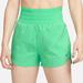 Nike Shorts | New Xs Nike Dri-Fit One Womens Ultra High Waisted 3" Brief Lined Green Shorts | Color: Green | Size: Xs