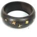 Louis Vuitton Jewelry | Louis Vuitton Bracelet Sylvania Wood Accessories Bangle Wood Brown | Color: Black | Size: Band Length: 7.9inch